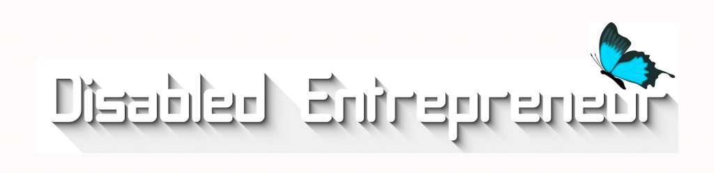 Disabled Entrepreneur UK Banner Logo.